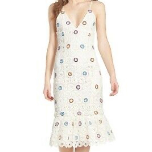 Lovers + Friends Iris crochet sheath midi dress - Picture 3 of 9
